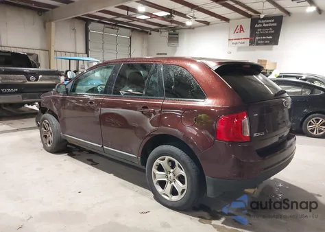 2012 Ford Edge Sel из США, поврежденный, VIN 2FMDK3JC8CBA87165